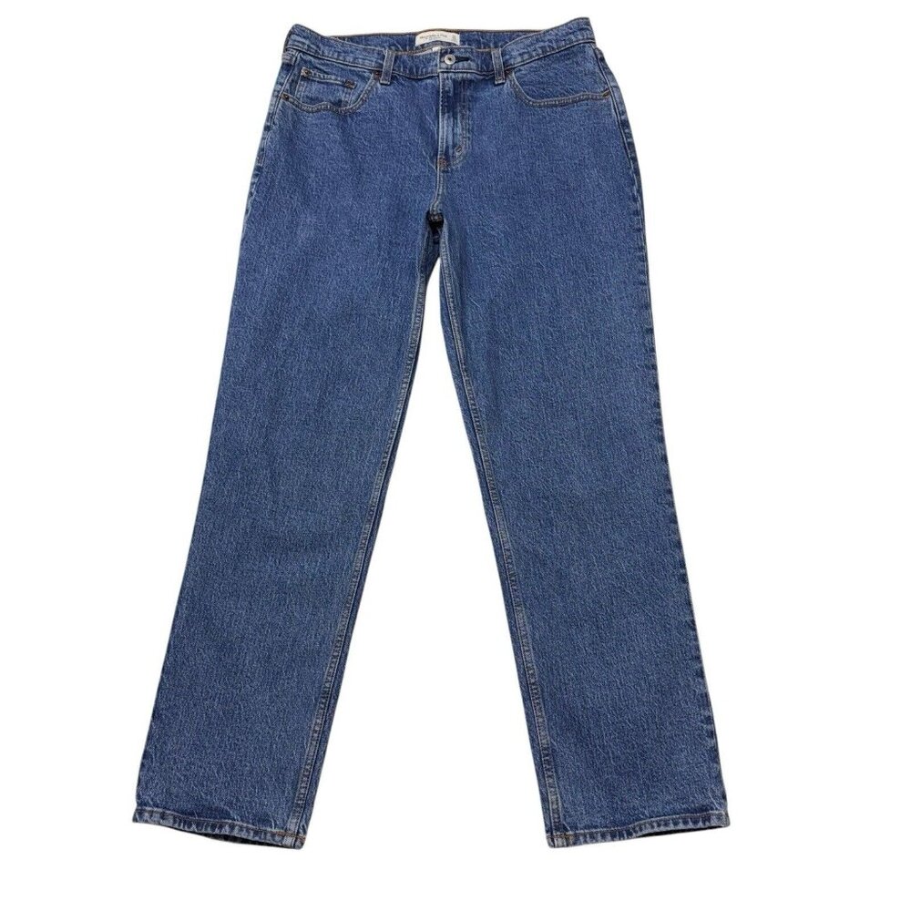 Abercrombie & Fitch 90’s Straight Mid Rise
